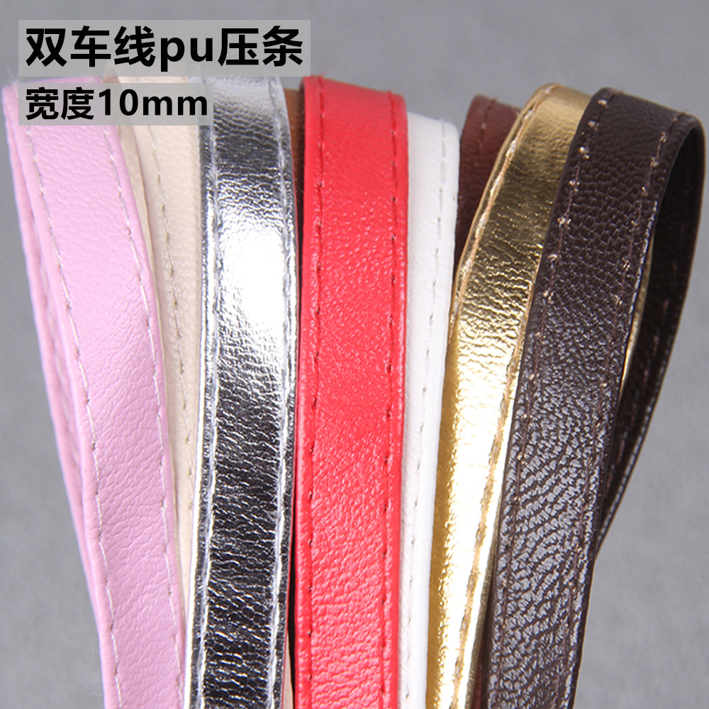 Sewing Thread In Textile - DIY rugzakriem van PU-leer, koord, naaigaren,