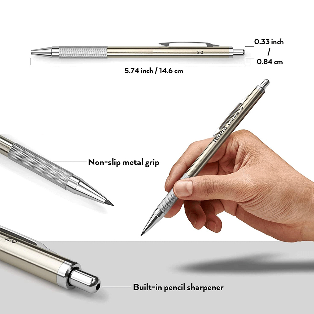 2,0 mm 2B mechanische potloden - Staedtler Pencil Lumocolor recensie en prijs